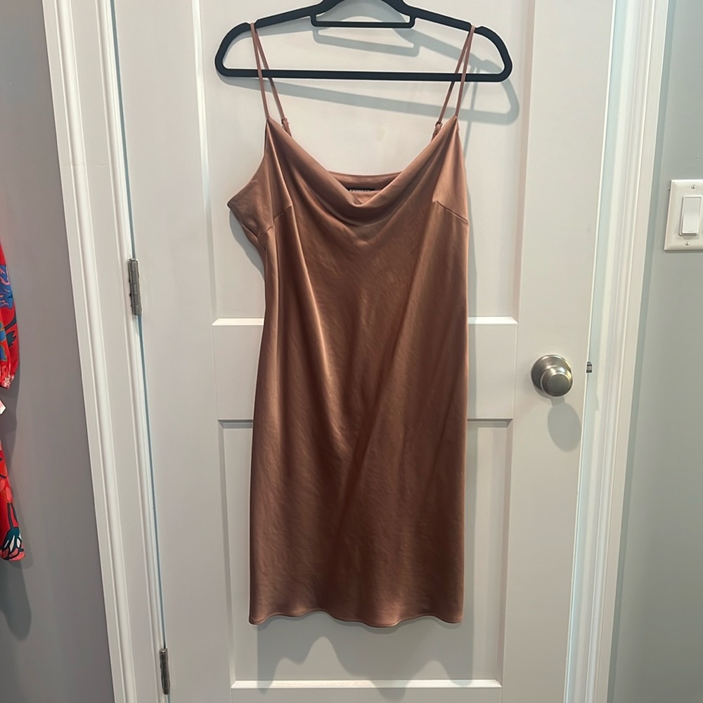Great Fall piece !!! Satin Dress.